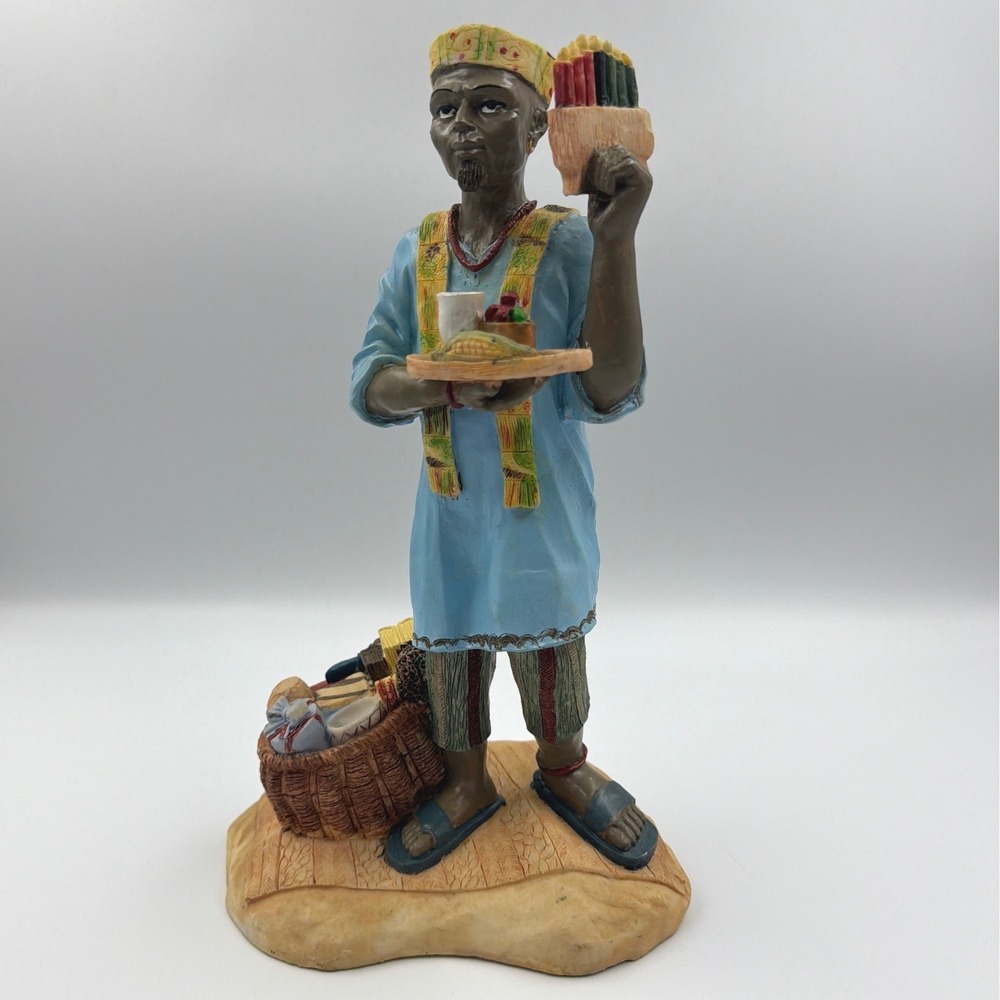 1994 International Resourcing Services Kwanzaa Africa Figurine Sculpture SC47